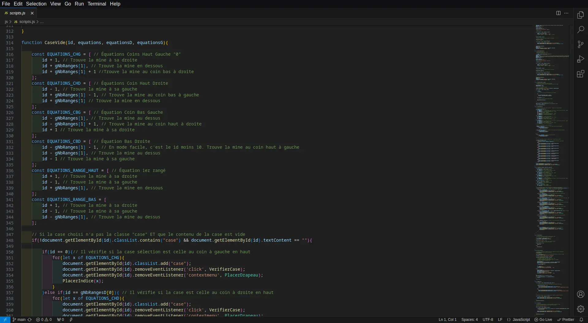 Aperçu de code HTML et CSS